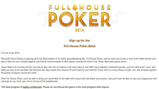 Illustration for article titled Microsoft Is Beta Testing An Episodic Xbox Live Poker Game Show